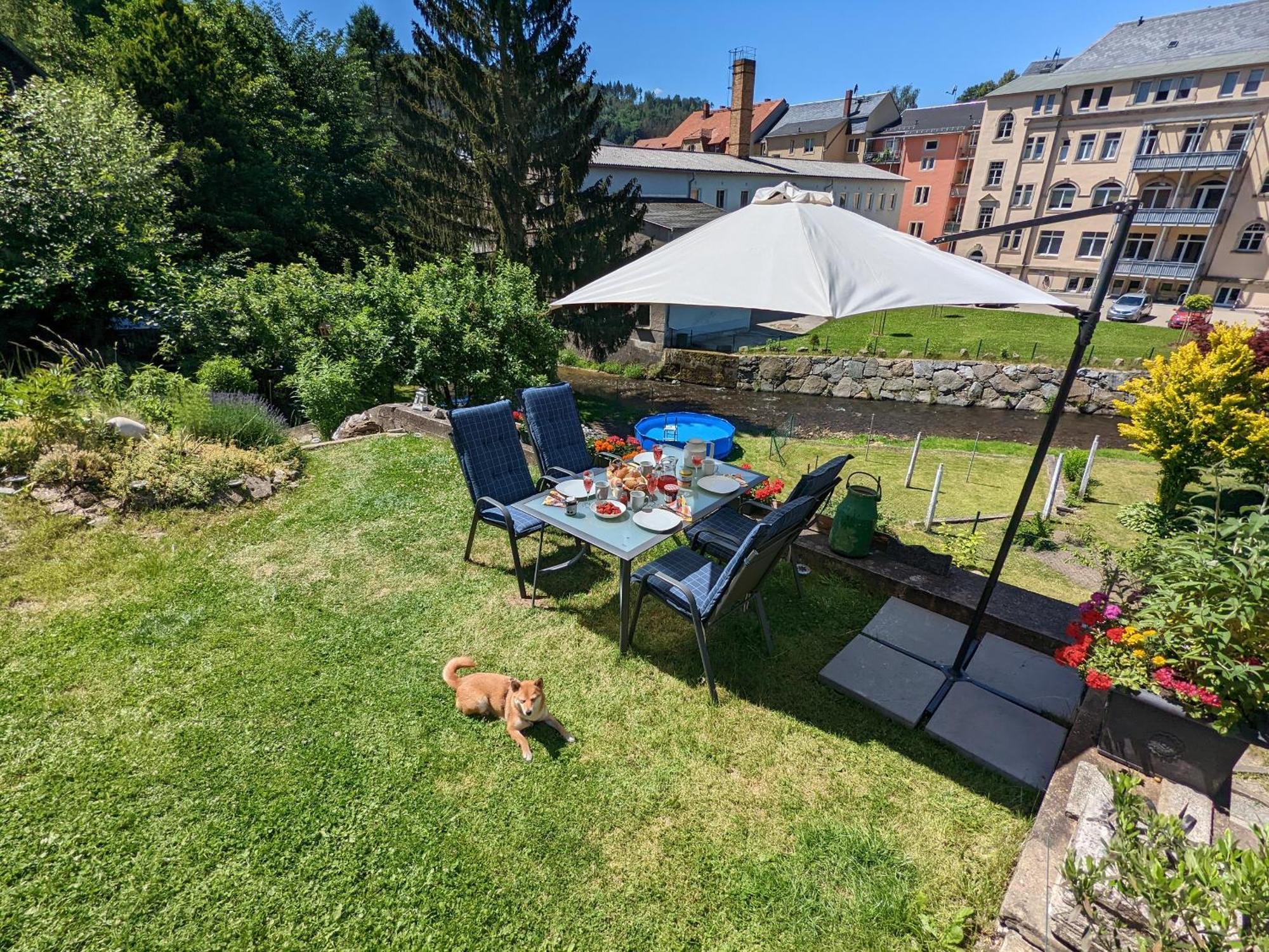 Uo - Urlaubsmagie - Helle Wohnung,Sauna,Whirlpool Sebnitz Bagian luar foto