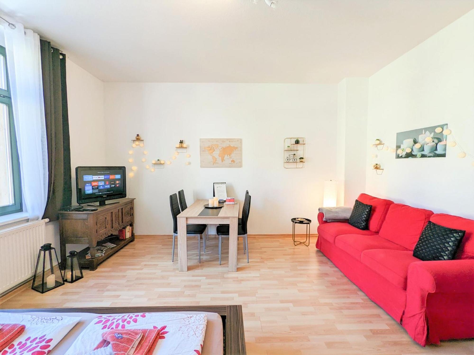 Uo - Urlaubsmagie - Helle Wohnung,Sauna,Whirlpool Sebnitz Bagian luar foto